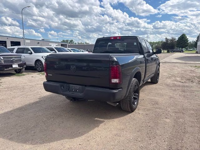 2021 Diamond Black Crystal Pearlcoat Ram 1500 Classic Warlock 4X4 Truck