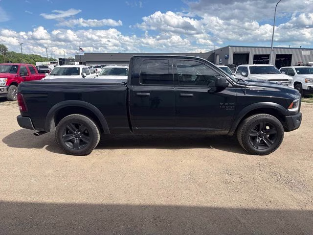 2021 Diamond Black Crystal Pearlcoat Ram 1500 Classic Warlock 4X4 Truck