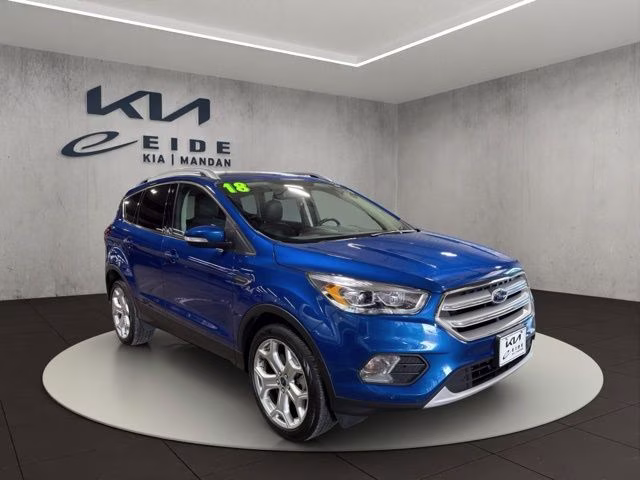 2019 Lightning Blue Metallic Ford Escape Titanium 4X4 SUV