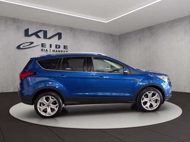 2019 Lightning Blue Metallic Ford Escape Titanium 4X4 SUV