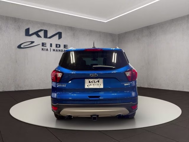 2019 Lightning Blue Metallic Ford Escape Titanium 4X4 SUV