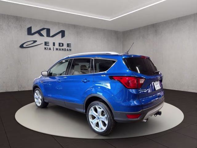 2019 Lightning Blue Metallic Ford Escape Titanium 4X4 SUV