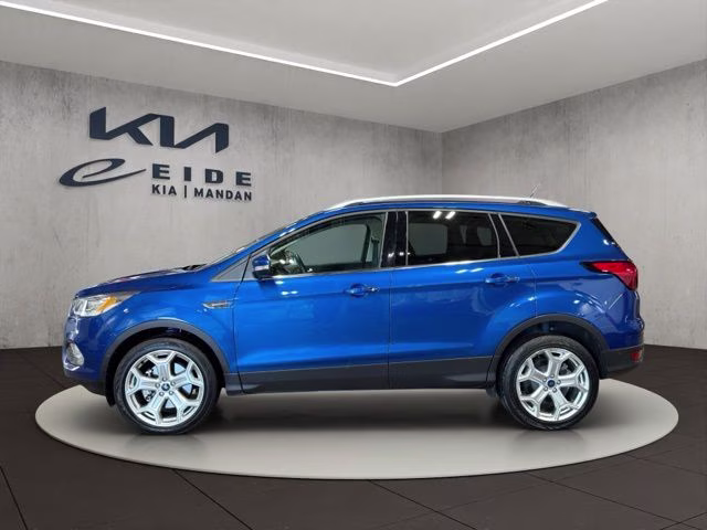 2019 Lightning Blue Metallic Ford Escape Titanium 4X4 SUV