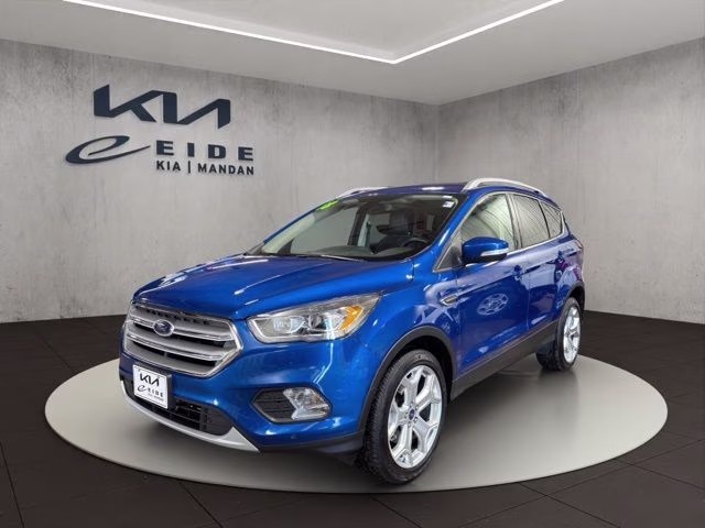 2019 Lightning Blue Metallic Ford Escape Titanium 4X4 SUV