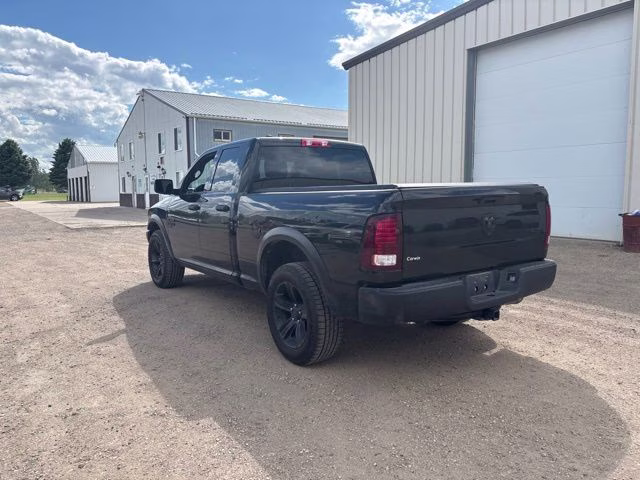 2021 Diamond Black Crystal Pearlcoat Ram 1500 Classic Warlock 4X4 Truck