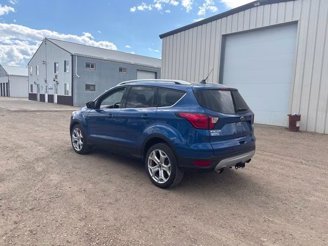 2019 Lightning Blue Ford Escape Titanium 4X4 SUV