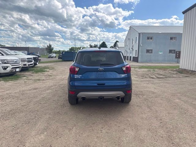 2019 Lightning Blue Ford Escape Titanium 4X4 SUV