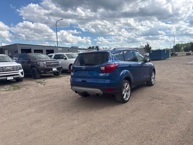 2019 Lightning Blue Ford Escape Titanium 4X4 SUV