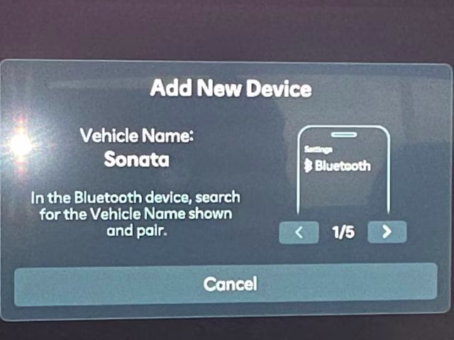 2026 Abyss Black Hyundai Sonata SE FWD Sedan