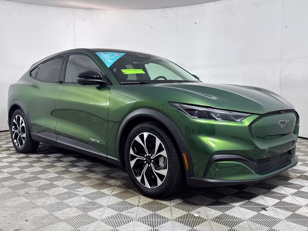 2025 Green Metallic Ford Mustang Mach-E Select RWD SUV