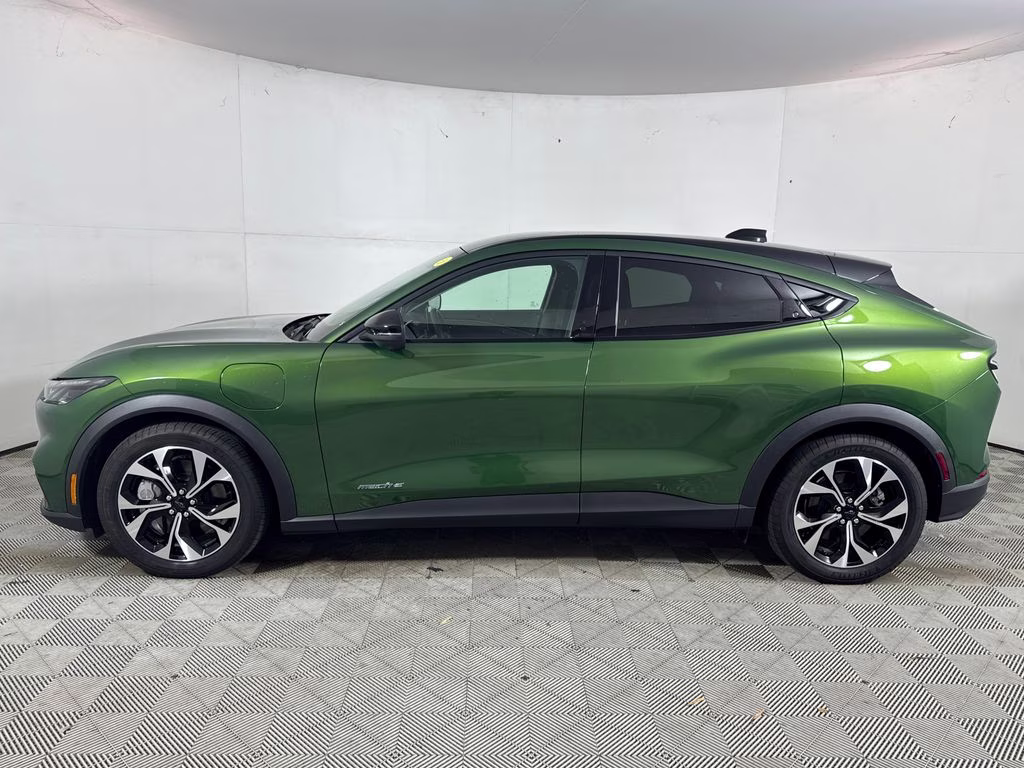 2025 Green Metallic Ford Mustang Mach-E Select RWD SUV