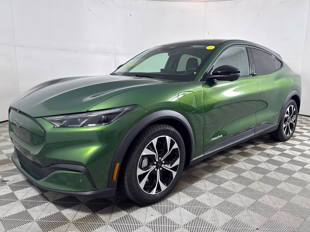 2025 Green Metallic Ford Mustang Mach-E Select RWD SUV