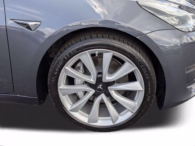 2020 Midnight Silver Metallic Tesla Model 3 Long Range AWD Sedan
