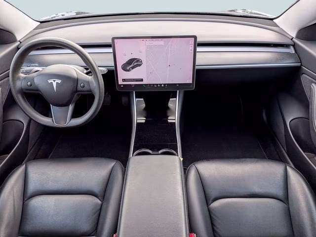 2020 Midnight Silver Metallic Tesla Model 3 Long Range AWD Sedan