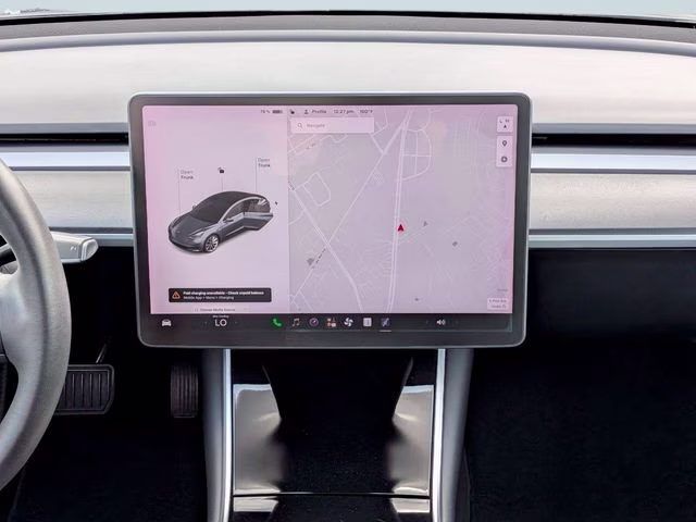 2020 Midnight Silver Metallic Tesla Model 3 Long Range AWD Sedan