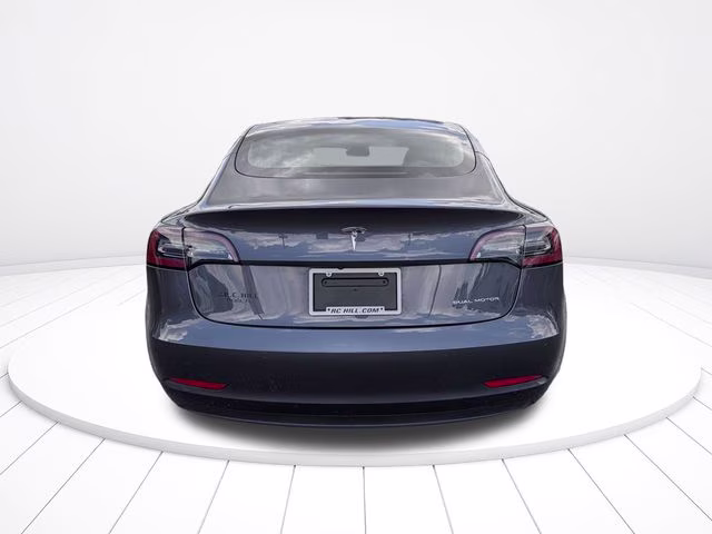 2020 Midnight Silver Metallic Tesla Model 3 Long Range AWD Sedan