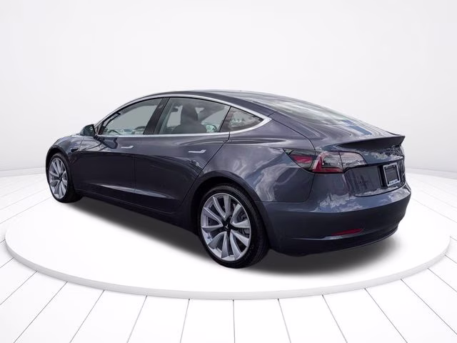 2020 Midnight Silver Metallic Tesla Model 3 Long Range AWD Sedan