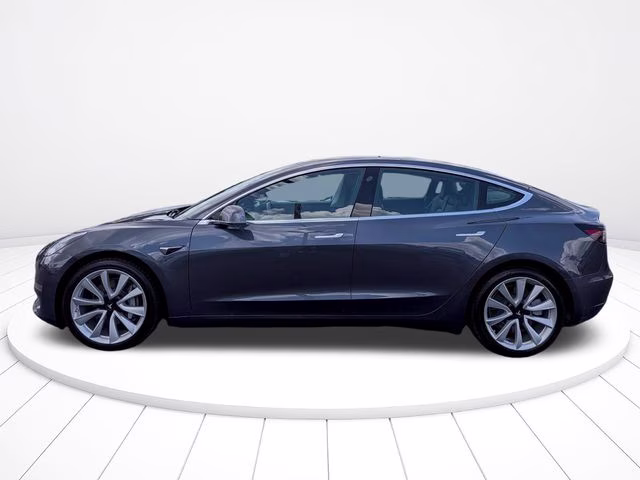 2020 Midnight Silver Metallic Tesla Model 3 Long Range AWD Sedan