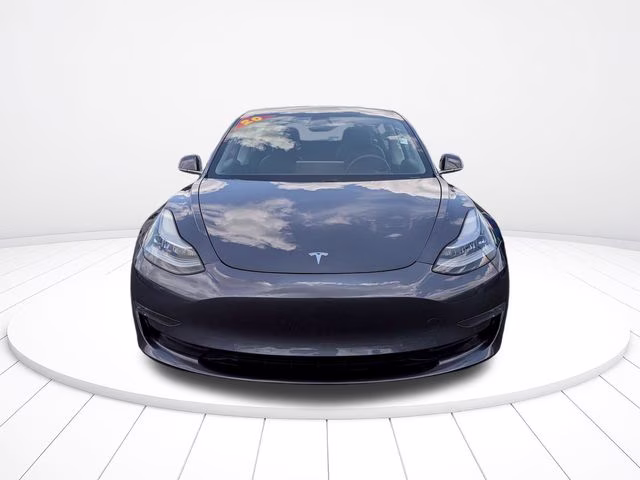 2020 Midnight Silver Metallic Tesla Model 3 Long Range AWD Sedan