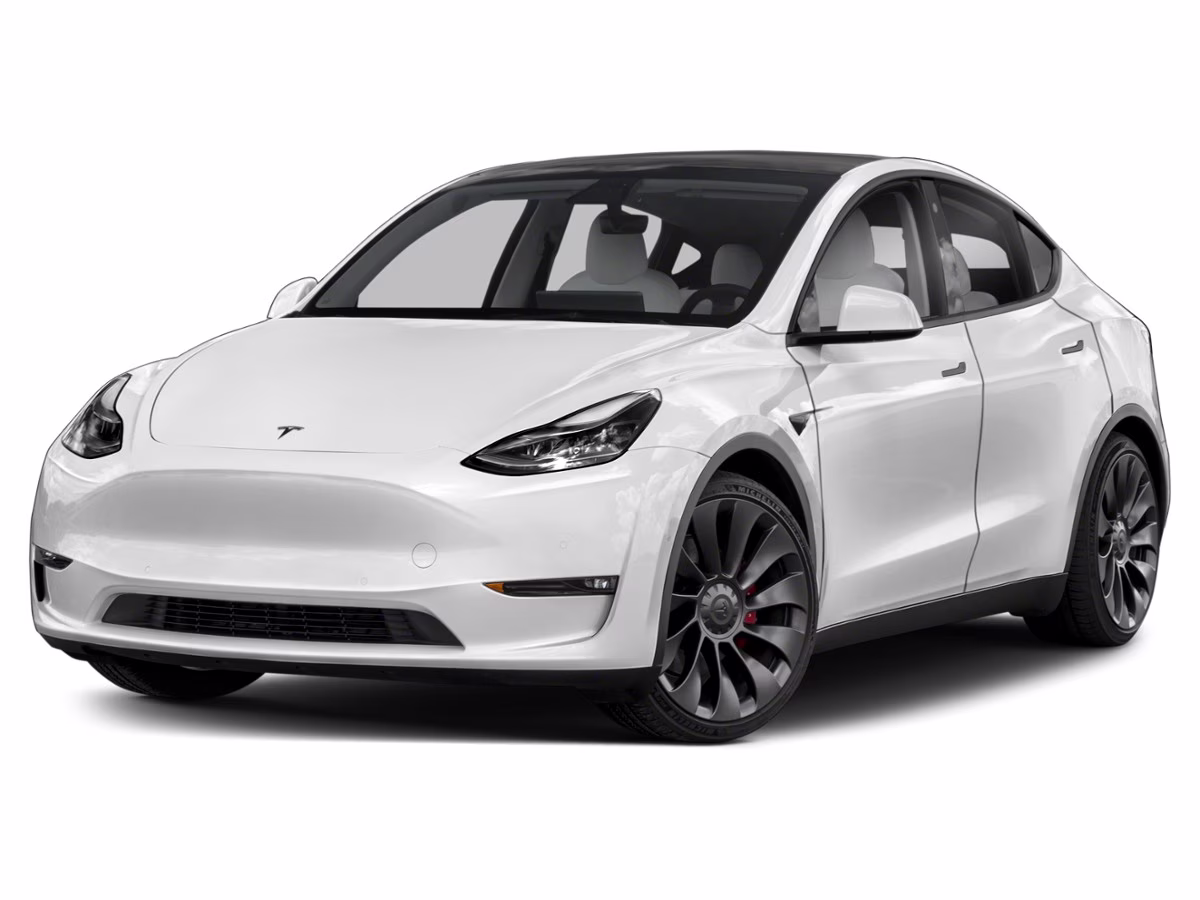2020 Pearl White Multi-Coat Tesla Model Y Performance AWD SUV