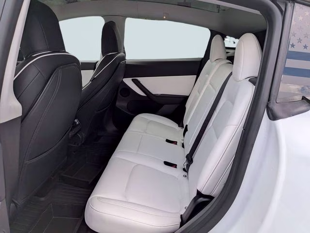 2020 Pearl White Multi-Coat Tesla Model Y Performance AWD SUV