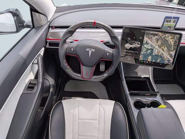 2020 Pearl White Multi-Coat Tesla Model Y Performance AWD SUV