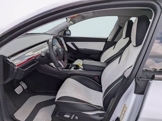 2020 Pearl White Multi-Coat Tesla Model Y Performance AWD SUV