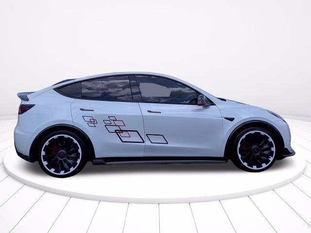 2020 Pearl White Multi-Coat Tesla Model Y Performance AWD SUV