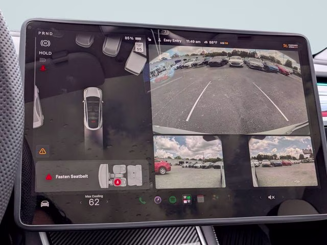 2020 Pearl White Multi-Coat Tesla Model Y Performance AWD SUV