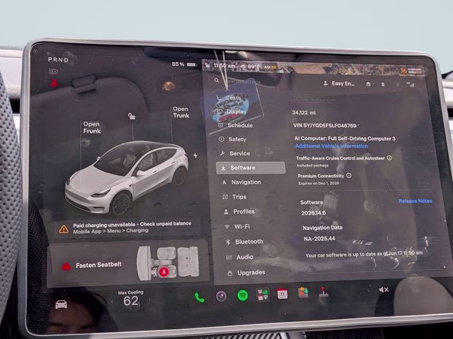 2020 Pearl White Multi-Coat Tesla Model Y Performance AWD SUV