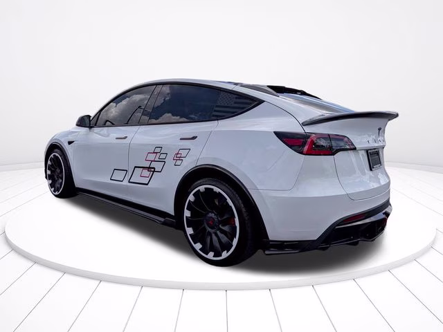 2020 Pearl White Multi-Coat Tesla Model Y Performance AWD SUV
