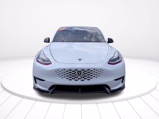 2020 Pearl White Multi-Coat Tesla Model Y Performance AWD SUV