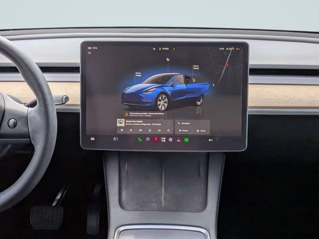 2022 Deep Blue Metallic Tesla Model Y Long Range AWD SUV