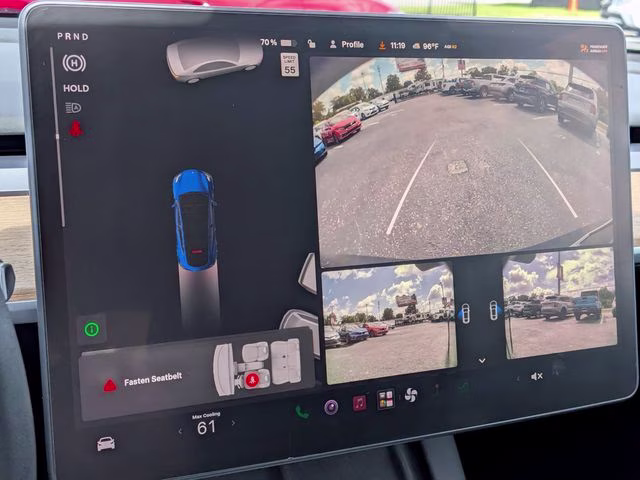 2022 Deep Blue Metallic Tesla Model Y Long Range AWD SUV