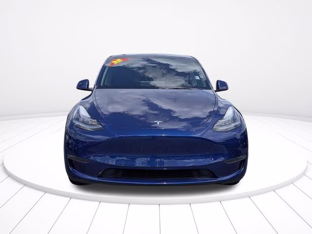 2022 Deep Blue Metallic Tesla Model Y Long Range AWD SUV