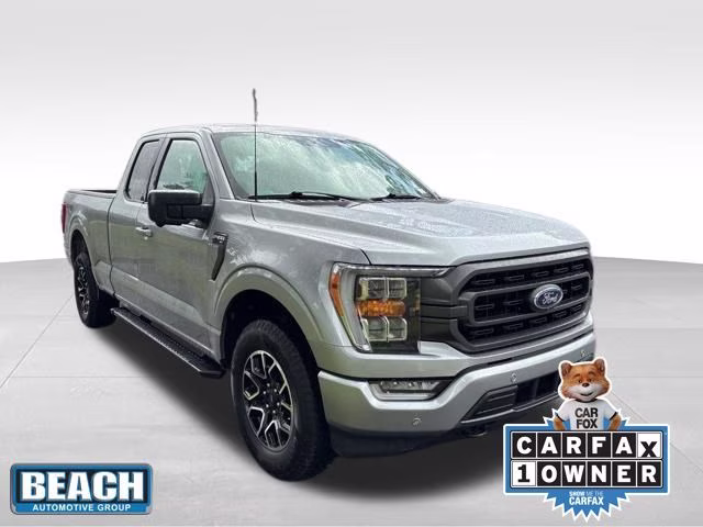 2023 Silver Metallic Ford F-150 XLT 4X4 Truck