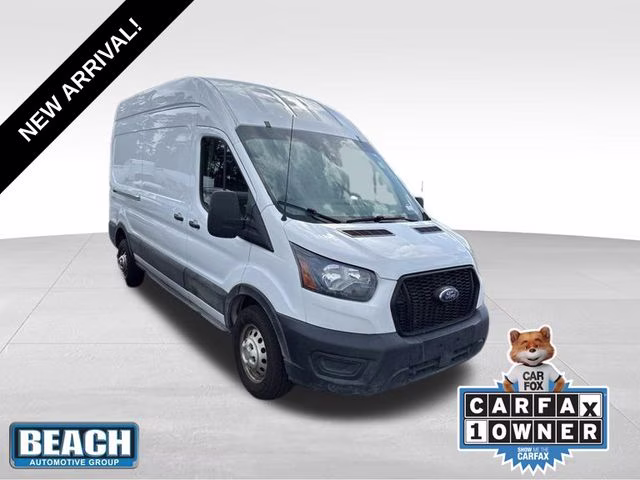 2023 Oxford White Ford Transit-250 Base AWD Van