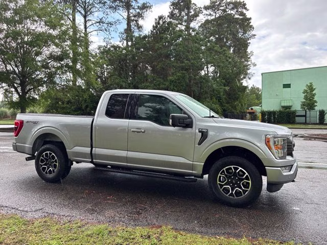 2023 Silver Metallic Ford F-150 XLT 4X4 Truck