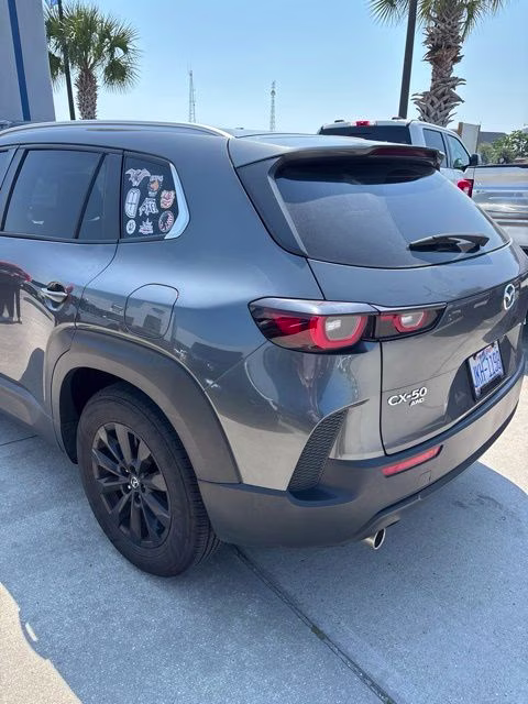2024 Machine Gray Metallic Mazda CX-50 2.5 S Preferred Package AWD SUV