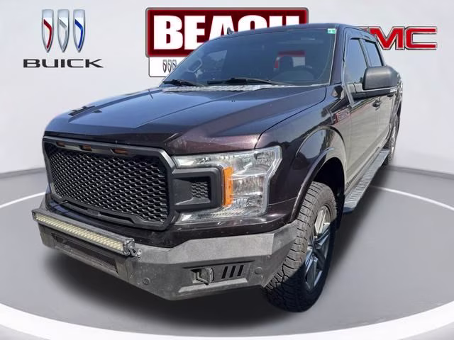 2018 Magma Red Ford F-150 XLT 4X4 Truck