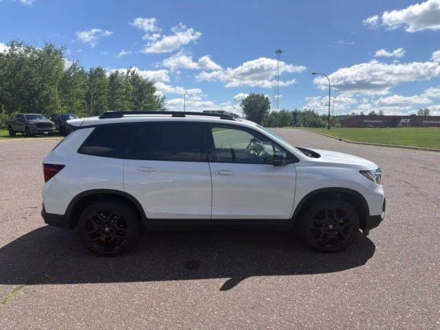 2024 White Honda Passport Black Edition AWD SUV