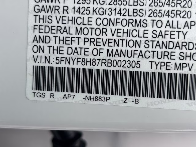 2024 Platinum White Pearl Honda Passport Black Edition AWD SUV