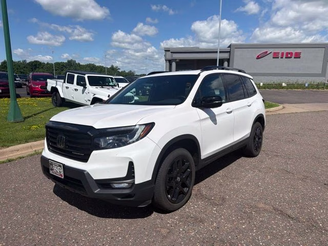2024 White Honda Passport Black Edition AWD SUV