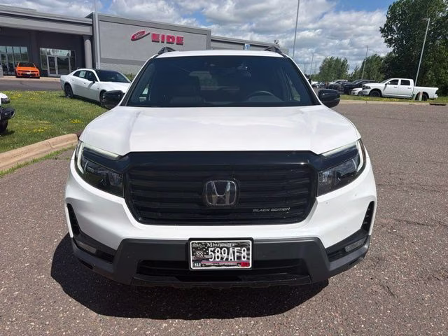2024 White Honda Passport Black Edition AWD SUV