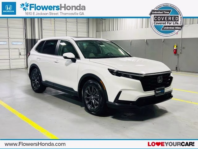 2026 Platinum White Pearl Honda CR-V EX-L SUV
