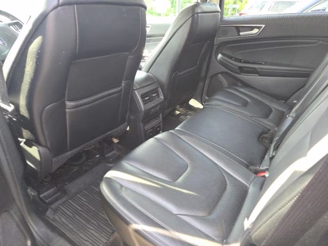 2019 Ingot Silver Ford Edge Titanium AWD SUV