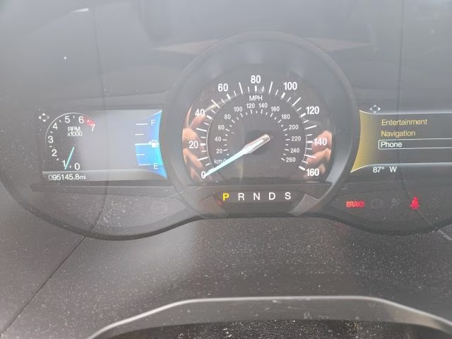 2019 Ingot Silver Ford Edge Titanium AWD SUV