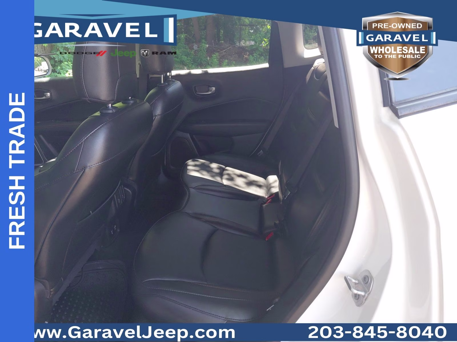 2019 White Clearcoat Jeep Compass Limited 4X4 SUV