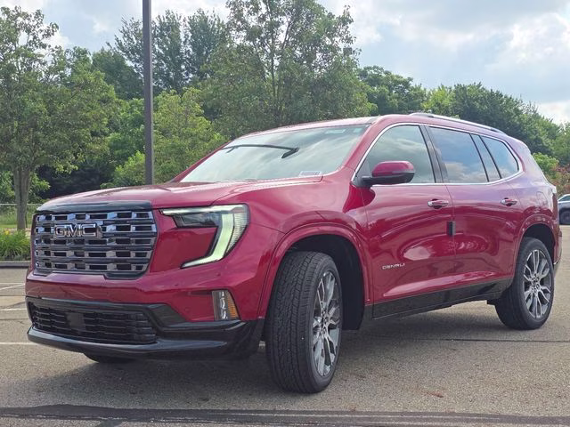 2026 Volcanic Red Tintcoat GMC Acadia Denali Ultimate AWD SUV