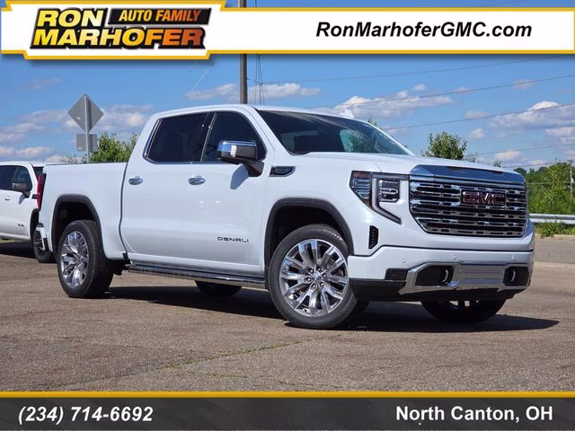 2026 Glacier White Tricoat GMC Sierra 1500 Denali 4X4 Truck